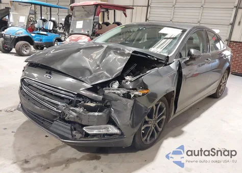 2017 Ford Fusion Se из США, поврежденный, VIN 3FA6P0HD8HR357862